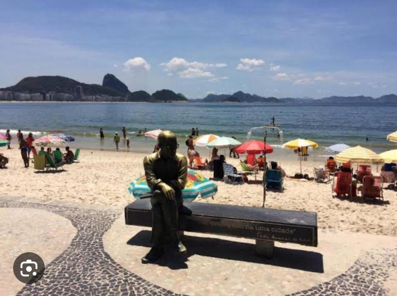 Alugo Quarto Espacoso Com Banheiro Privado Em Apartamento Em Copanema Rio de Janeiro Luaran gambar